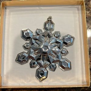 2001 Gorham Sterling Snowflake thirty second in series